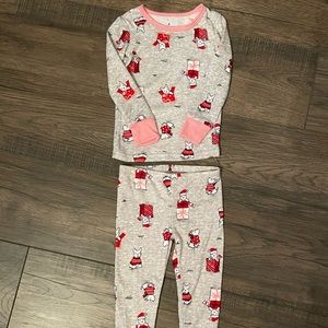 Laura Ashley Christmas Pajamas 2T